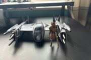 Star Wars Rare Magnaguard Fighter (2009) with TVC Jedi Survivor Magnaguard
