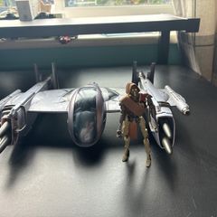 Star Wars Rare Magnaguard Fighter (2009) with TVC Jedi Survivor Magnaguard