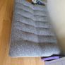 EZ Living 3-Seater Sofa Bed (Grey Fabric, 2m Long) Image 3