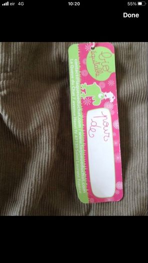 Girls BNWT cord jeans 12 mths