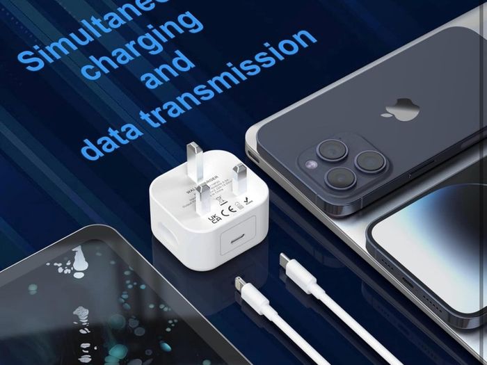 iPhone Charger [MFi Certified] 2Pack 20W PD USB C Power Adapter with 2Pack Fast Charging Cabe, USB C PD Wall Charger Plug and 6/6FT iPhone Charger Cable Compatible iPhone 15 14 13 12 11 Pro/Pro Max/Plus