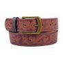 Premium Embossed Genuine Leather Belt Stylish Vintage Designer Belt Durable Formal & Casual Waist Belt Image 10