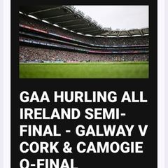 Galway Vs Cork semi final Cusack stand lower