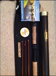 Salmon TCR salmon fly rod