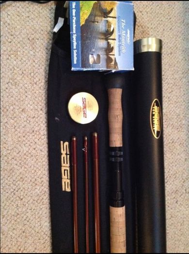 Salmon TCR salmon fly rod