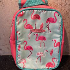Micro Scooters Eco Lunch Bag: Flamingo Print