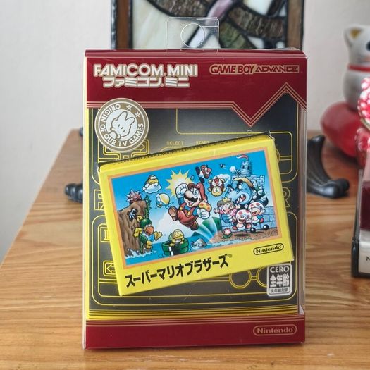 Super Mario Bros. Famicom Mini Nintendo GBA.