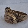 9 Carat Gold Diamond and Garnet Horse Head Ring (7 grams) Image 7