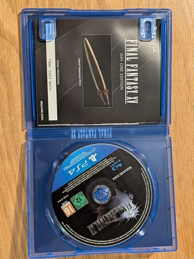 Final fantasy XV PS4