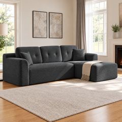 Corner Sofa No Assembly Vacuum Packed Sofa Bed Modular Sofa