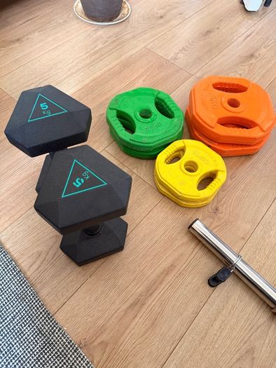 Barbell + Dumbbell kit