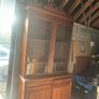 Large antique mahogany bookcase Image 2