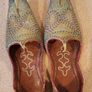 Handmade traditional pakistani mens khussa shoes Image 2