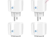 Smart Socket EU 16A AC100-240V Wifi Smart Plug Power Outlet, Alexa Google Home Voice Control, For Tuya Smart Life APP