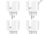 main image for ad Smart Socket EU 16A AC100-240V Wifi Smart Plug Power Outlet, Alexa Google Home Voice Control, For Tuya Smart Life APP