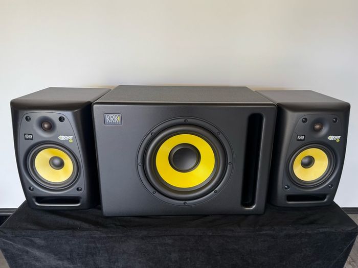 Studio monitoring setup