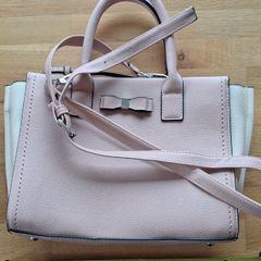 Blush/cream handbag