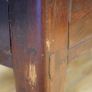 Large Antique Pine Farmhouse Table Image 10