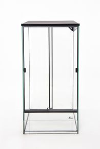 Tall Glass Terrarium With Mesh and Lock