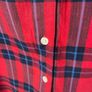 shirt red check flannel shirt size xsmall Image 5