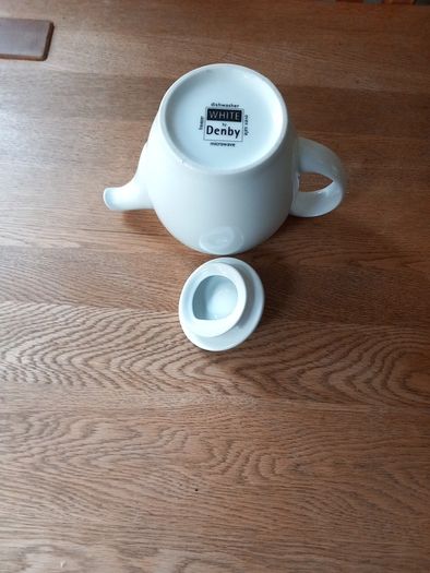 Denby White Teapot Unused