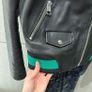 Leather jacket Maje Image 5