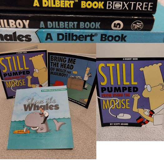 Dilbert Classic comic Books By Scott Adams