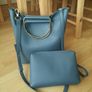 Topshop Blue Handbag Image 3