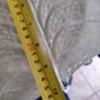 Vintage 4 DIFFERENT  Large  Clear Pressed Glass Serving Plate Image 3
