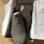 Grey Suede Brogues Image 3