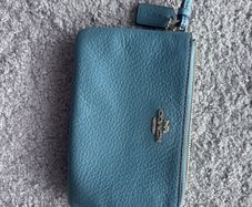 blue Coach purse