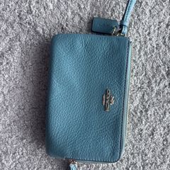 blue Coach purse