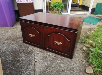 free antique tv unit with doors