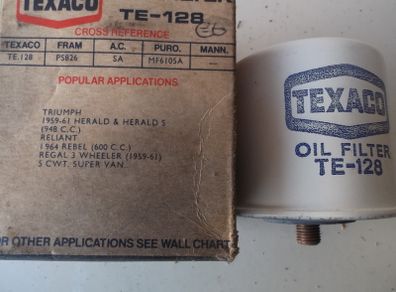 Trumph Herald 1959 To 1961 Oil Filter.