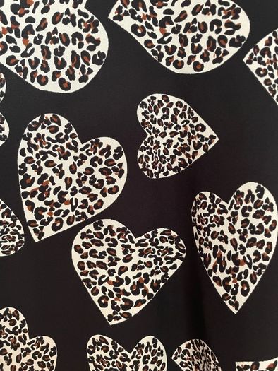 Black Print Tunic Size 16