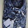 Seidensticker Men's Business Shirt, Paisley Pattern, Slim Fit, Size 45 / XXL Image 4