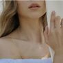 E Jewelry Women's Basic Solitaire Necklace with Round Cut Zirconia in 925 Sterling Silver White Crystal Pendant Chain Rhodium-Plated Image 4