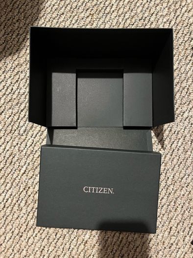 Citizen watch red arrows empty box brand new