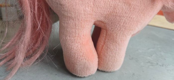 Cotton Candy Plushie Teddy Softies Large Vintage MLP G1 My Little Pony