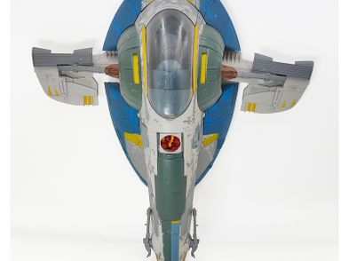 Star Wars Attack Of The Clones Jango Fetts Slave 1 Ship 375 Inch Scale ...