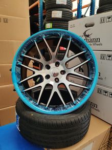 20" Bmw 5 6 7 8 Series E60 E61 E65 F01 E63 E64 Alloy Wheels Concave Deep Dish
