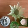 A Collection of Green Glass Items.(6) Image 2