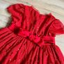 M&s red tulle dress 3-4y Image 10