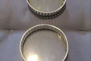 Sterling Silver Coasters