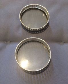 Sterling Silver Coasters
