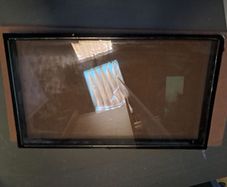 Double glazed glass
