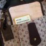 LOUIS VUITTON Monogram Mini Besace Mary Kate Bag Red Image 4
