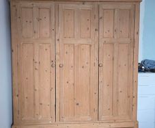 Vintage Wardrobe, Solid Wood