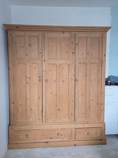 Vintage Wardrobe, Solid Wood