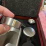Drinks flask cups and cork screw Image 2